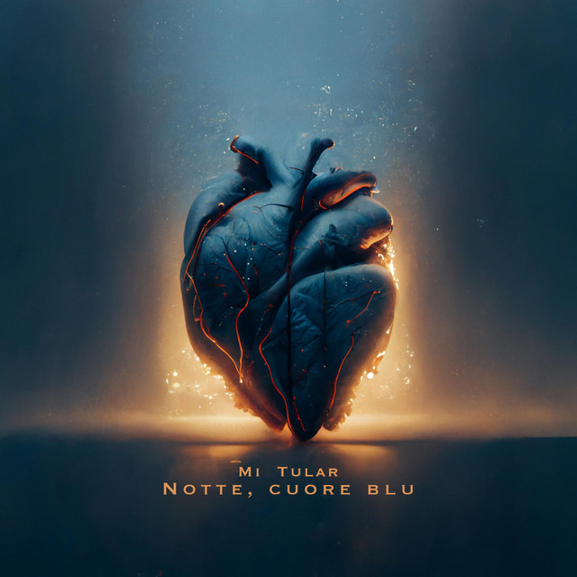 Notte, cuore blu cover