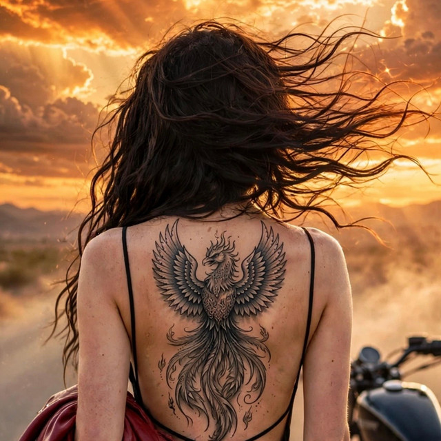 Phoenix Tattoo artwork