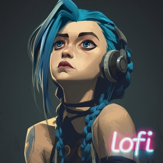 Arcane League of Legends Lofi cover art