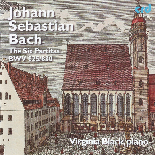 Johann Sebastian Bach: The Six Partitas, BWV 825-830 cover art