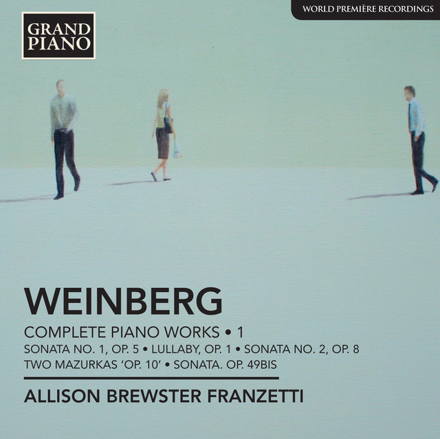 Weinberg: Complete Piano Music, Vol. 1 cover art