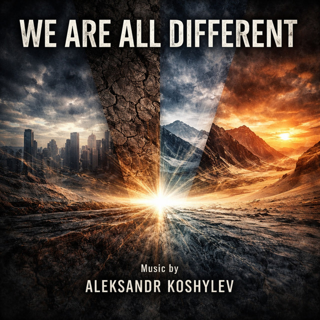 Обкладинка: We are all different — Aleksandr Koshylev