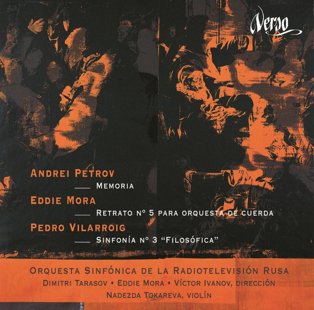 Petrov: Memoria - Mora: Retrato No. 5 - Vilarroig: Sinfonia No. 3, "Filosofica" cover art