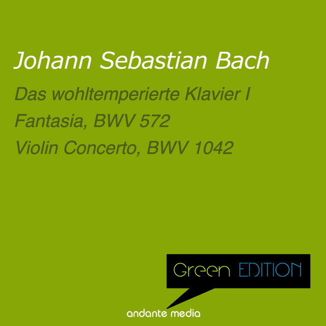 Green Edition - Bach: Das wohltemperierte Klavier I cover art