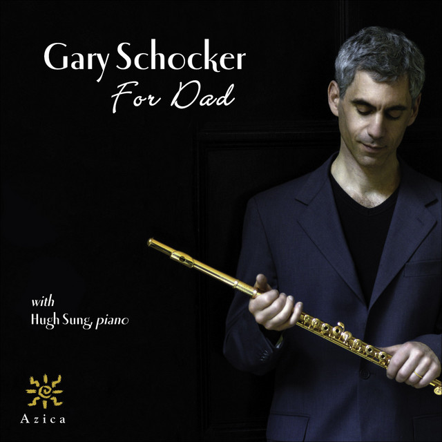 Schocker, G.: For Dad / Poulenc, F.: Flute Sonata / Hindemith, P.: Flute Sonata cover