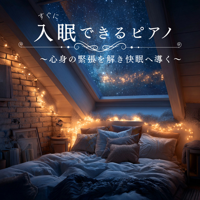 Gentle piano music to help you fall asleep quickly - releasing mental and physical tension and leading to restful sleep. cover art