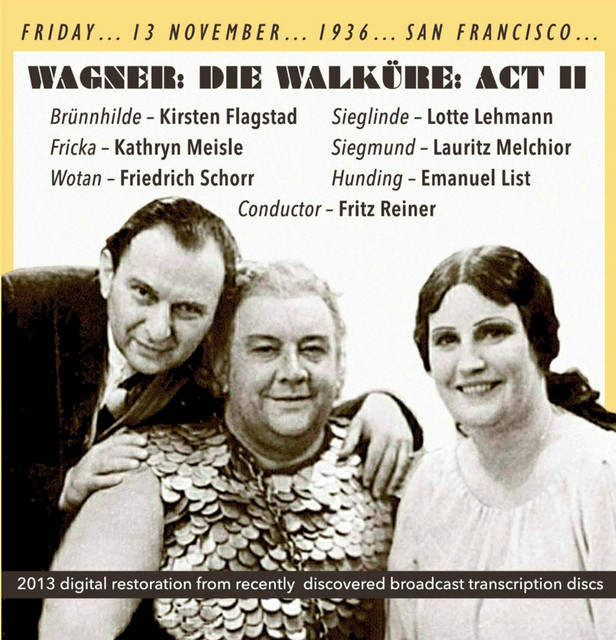 Wagner: Die Walküre, Act II (1936)