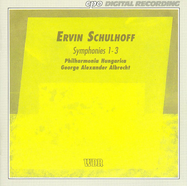 Schulhoff: Symphonies Nos. 1-3