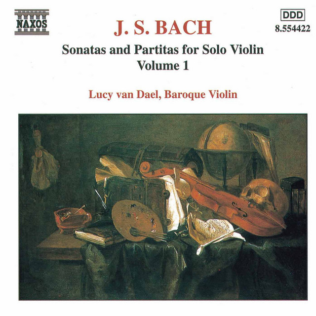 J.S. Bach: Sonatas & Partitas for Solo Violin, BWV 1001-1003 cover