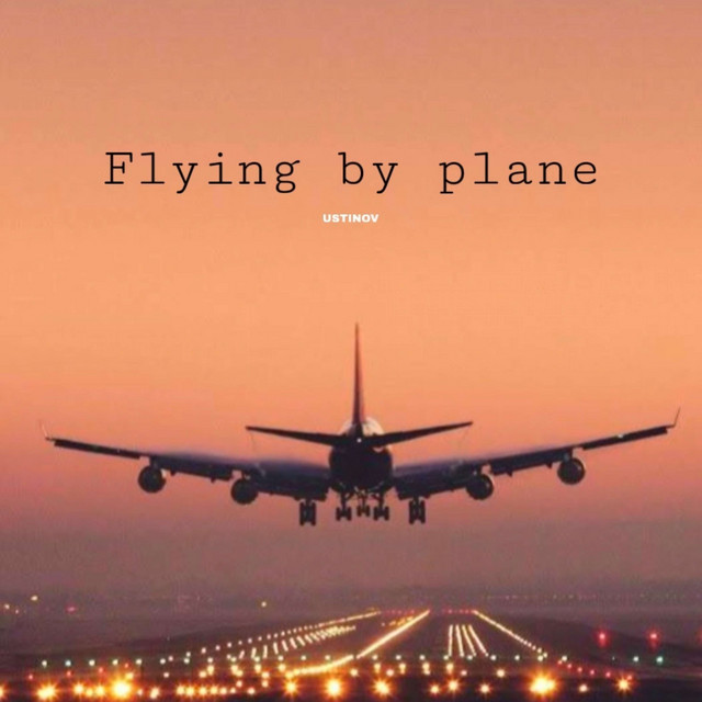 Обкладинка: Flying by plane — USTINOV