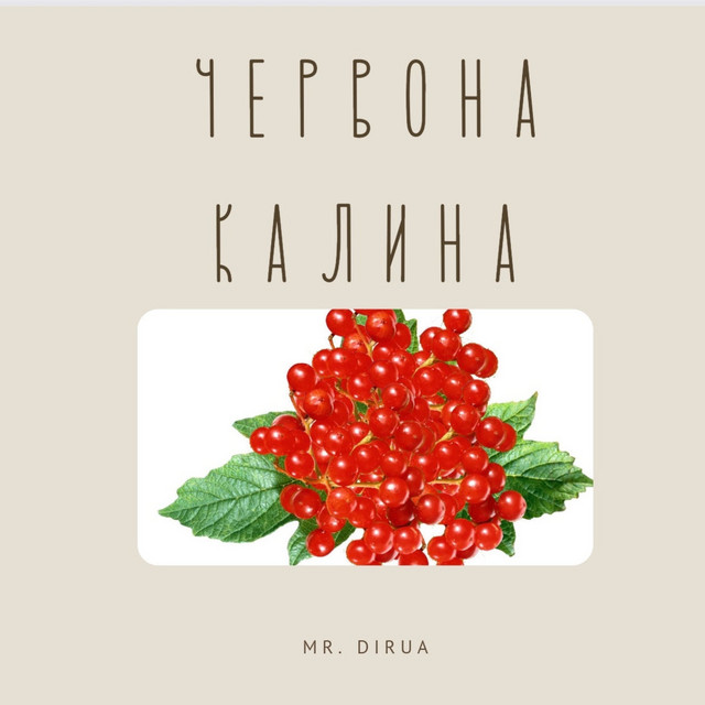 Обкладинка: Chervona Kalyna — Mr. Dirua