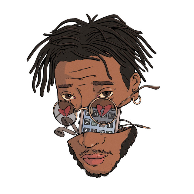 fell in love with a computer cover art