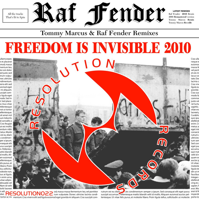 Freedom Is Invisible 2010 cover art