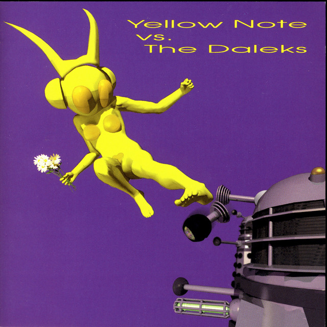 Yellow Note Vs. The Daleks cover art