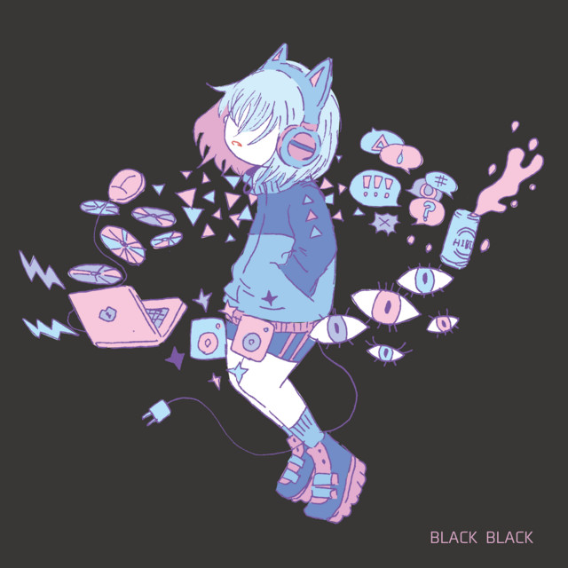 BLACK BLACK cover art