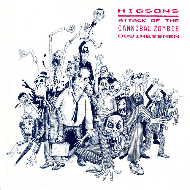 Attack Of The Cannibal Zombie Businessmen cover art