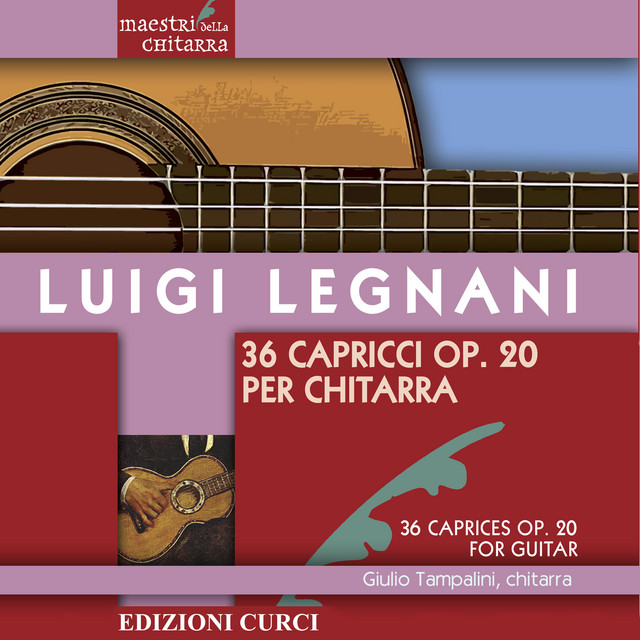 Legnani: 36 Capricci, Op. 20 cover art
