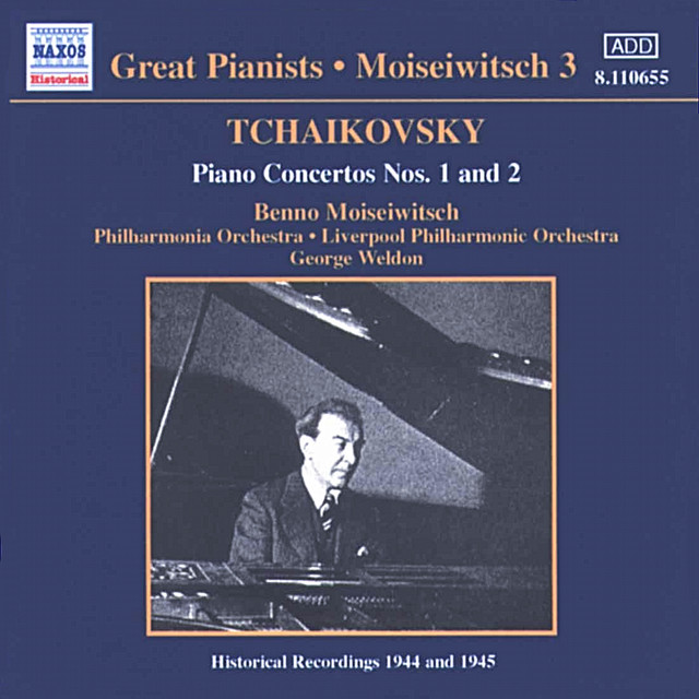 Tchaikovsky: Piano Concertos Nos. 1 and 2 (Moiseiwitsch, Vol. 3) (1944-1945) cover art