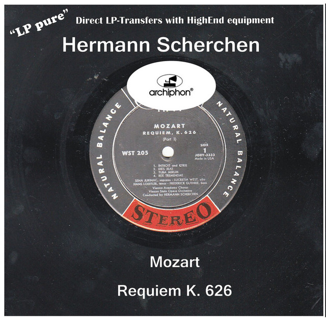 LP Pure, Vol. 4: Scherchen Conducts Mozart's Requiem cover art