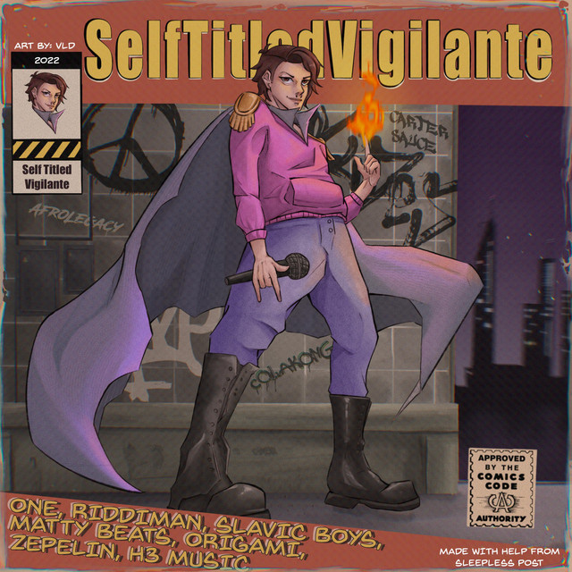 SELF TITLED VIGILANTE: REPRINT cover art