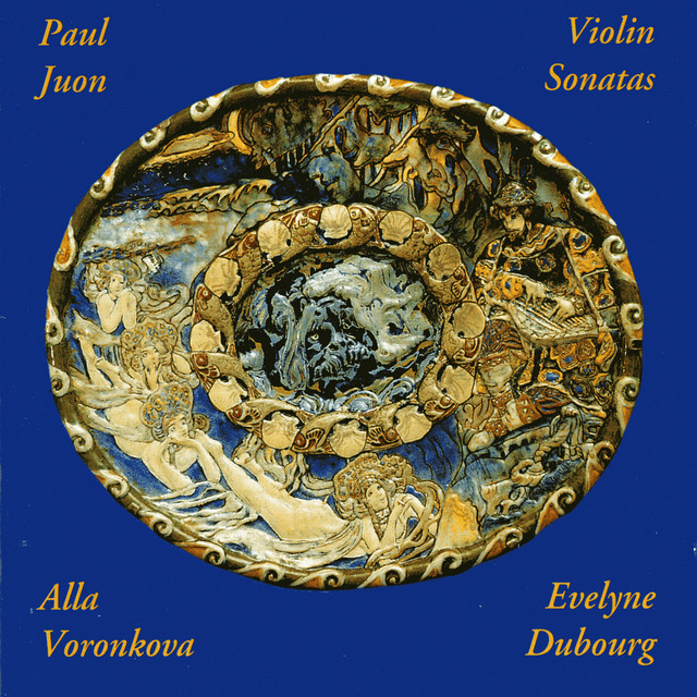 Paul Juon, Violin Sonatas cover art