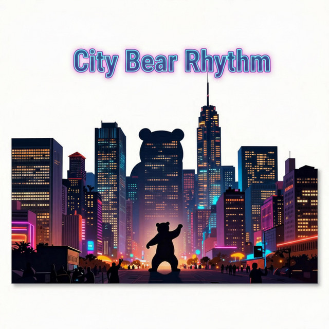 City Bear Rythm artwork by Christopher Wheeler
