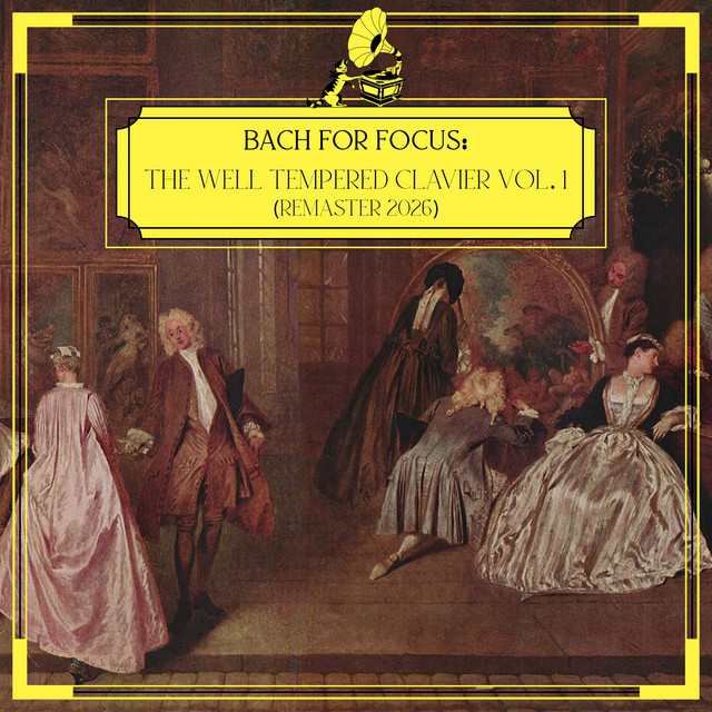 Bach for Focus: The Well-Tempered Clavier [Vol. 1 (Remaster 2026)] album image
