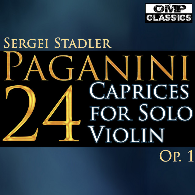 Paganini: 24 Caprices for Solo Violin, Op. 1 cover art