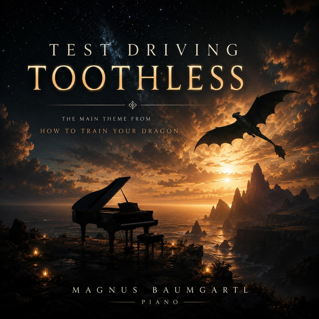 Test Driving Toothless (from How To Train Your Dragon) [Piano] album image