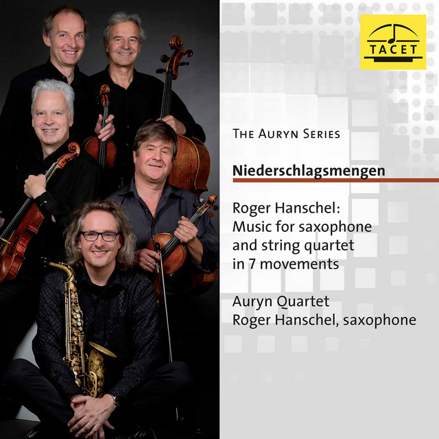 Roger Hanschel: Music for Saxophone & String Quartet cover art