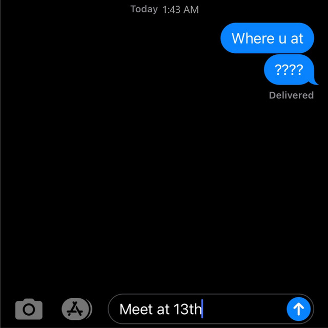 Meet at 13th cover art