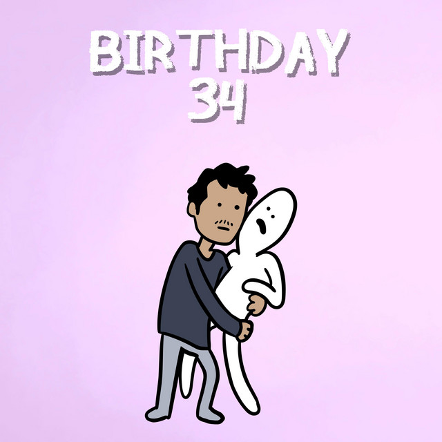 Birthday 34 cover art