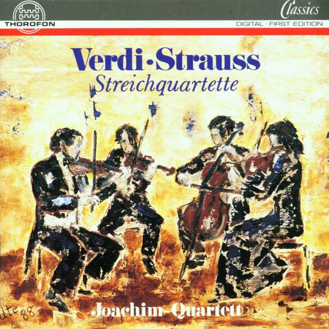 Verdi, Strauss: Streichquartette cover art