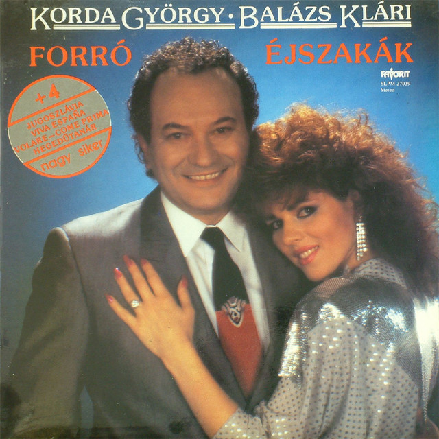 Korda György, Balázs Klári - Forró éjszakák cover art