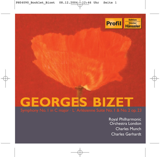 Bizet: Symphony No. 1 / L'Arlesienne Suites Nos. 1 and 2 cover art
