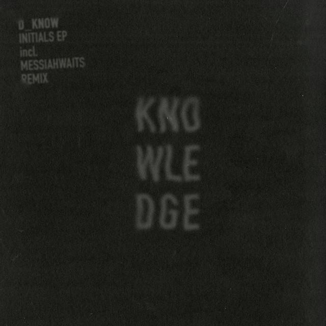 Initials cover art