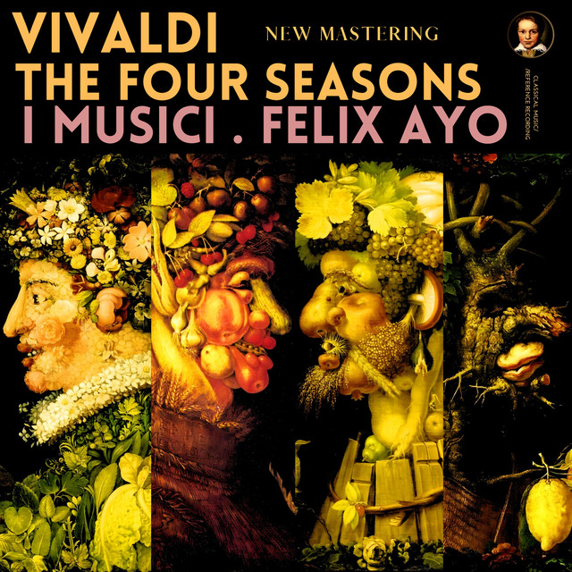 Vivaldi: The Four Seasons by Felix Ayo (2022.c Remastered, Studio 1959) cover art
