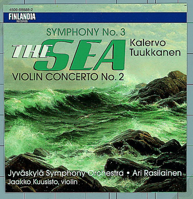 Tuukkanen : Symphony No.3 Op.36 'The Sea' for Orchestra, Soprano, Tenor and Mixed Choir : II Intermezzo [Allegro scherzo] cover art