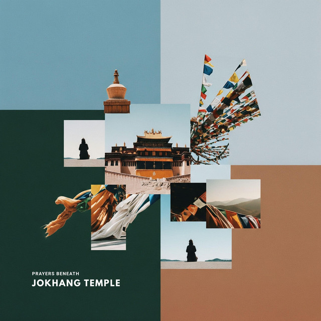 Prayers Beneath Jokhang Temple