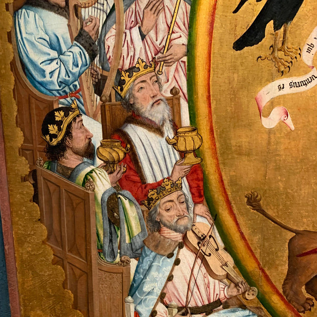 A section of Johann Christoph Bach's 44 Chorales, Pt. 1 (pipe organ) cover art