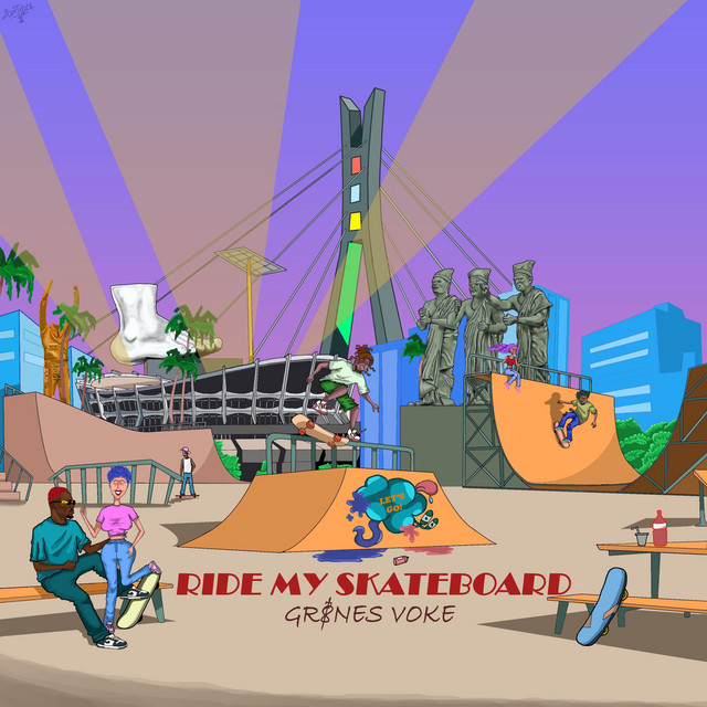 Ride My skateboard cover art