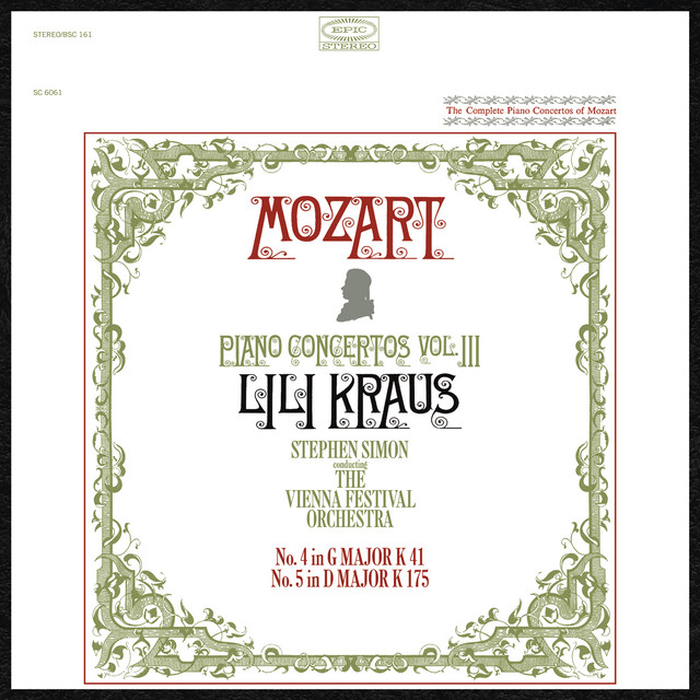 Mozart: Piano Concertos Nos. 4 & 5