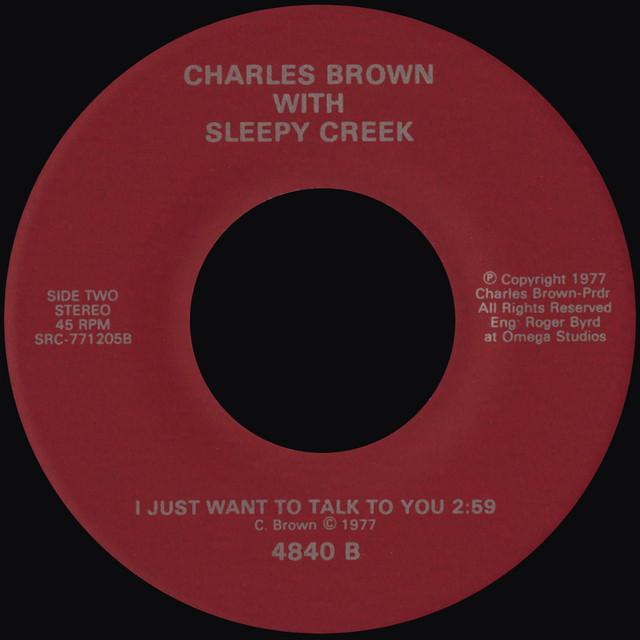 I Just Want To Talk To You cover art