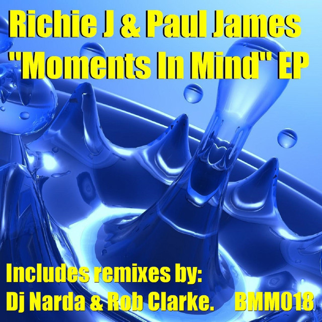 Moments In Mind EP cover art