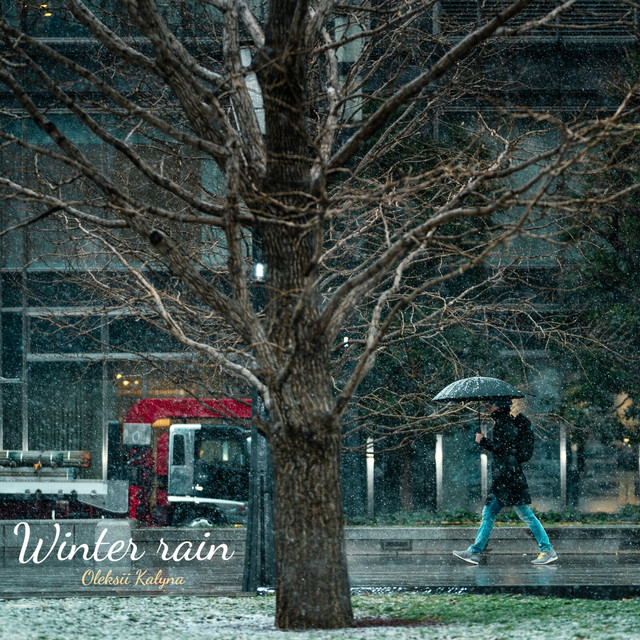 Cover art: Winter rain — Oleksii Kalyna