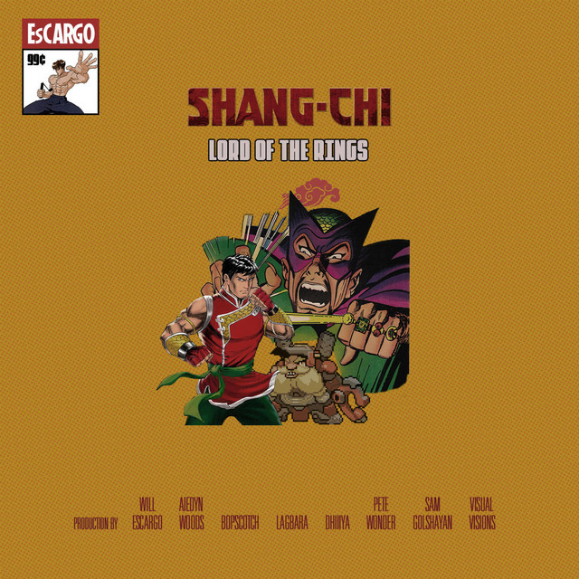 Shang Chi: Lord of the Rings cover art