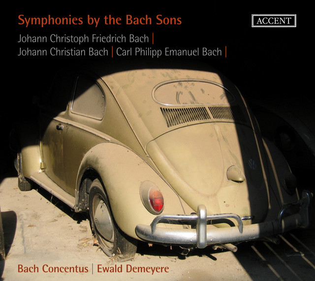 Symphonies by the Bach Sons cover art