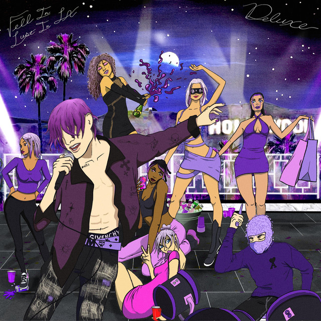 fell in lust in LA (Deluxe Version) cover art