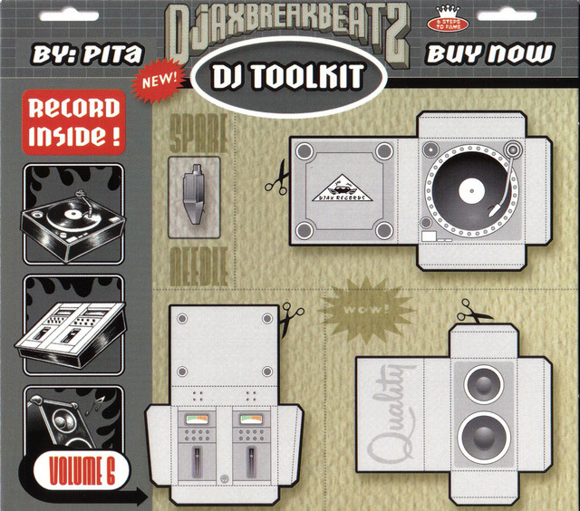 Djax-Break-Beatz Volume 6 by P.I.T.A. cover art