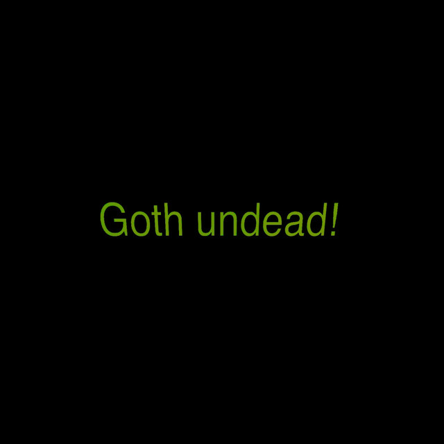 Обкладинка: Goth undead! — Painful Grey